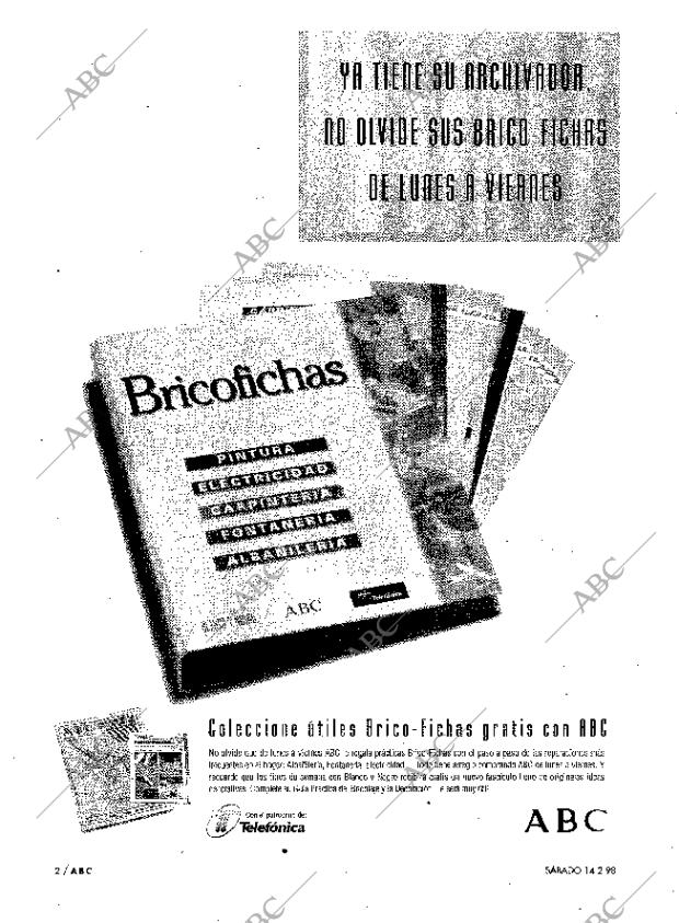 ABC MADRID 14-02-1998 página 2