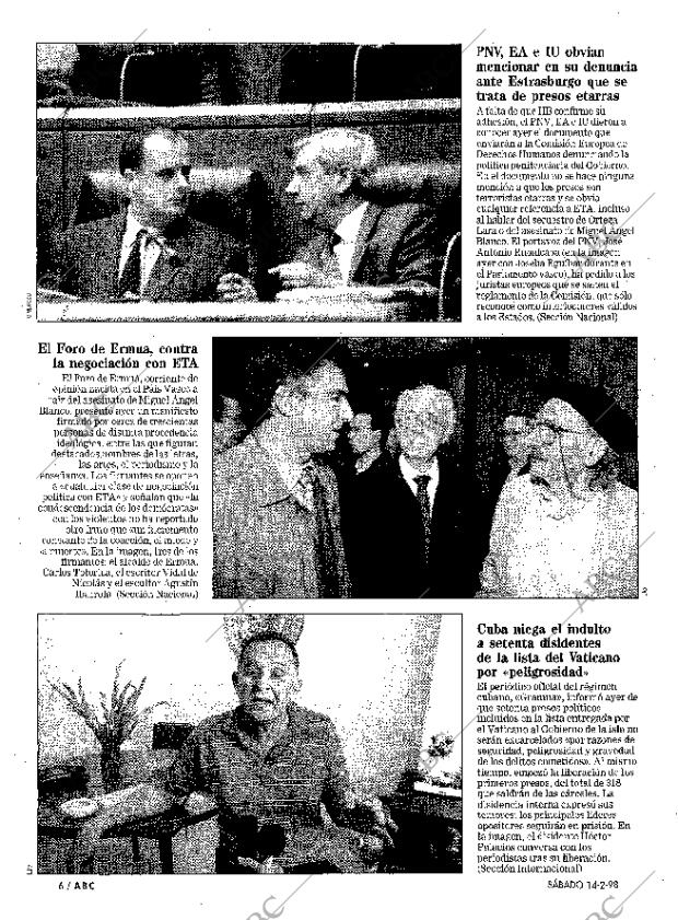 ABC MADRID 14-02-1998 página 6