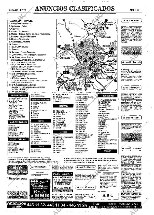 ABC MADRID 14-02-1998 página 97