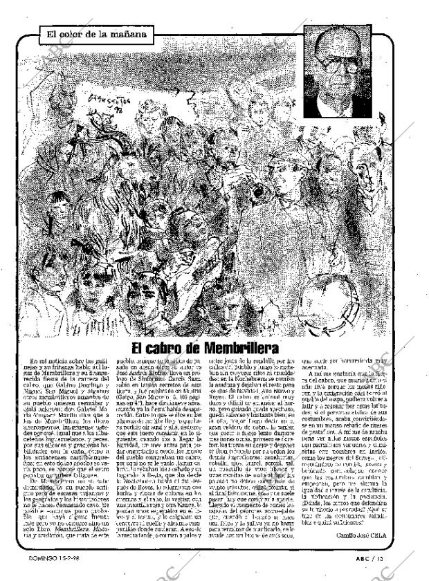 ABC MADRID 15-02-1998 página 15
