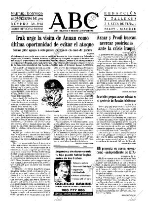 ABC MADRID 15-02-1998 página 17