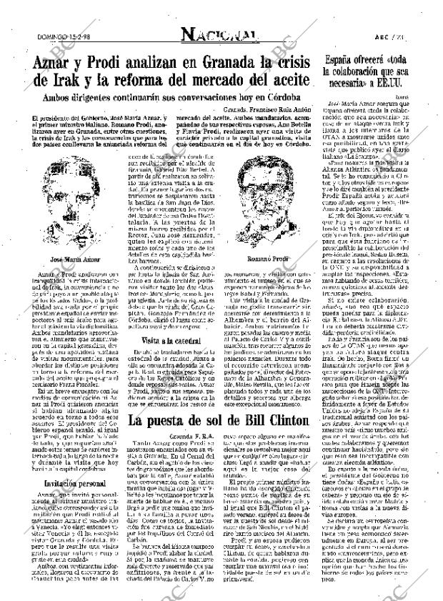 ABC MADRID 15-02-1998 página 23