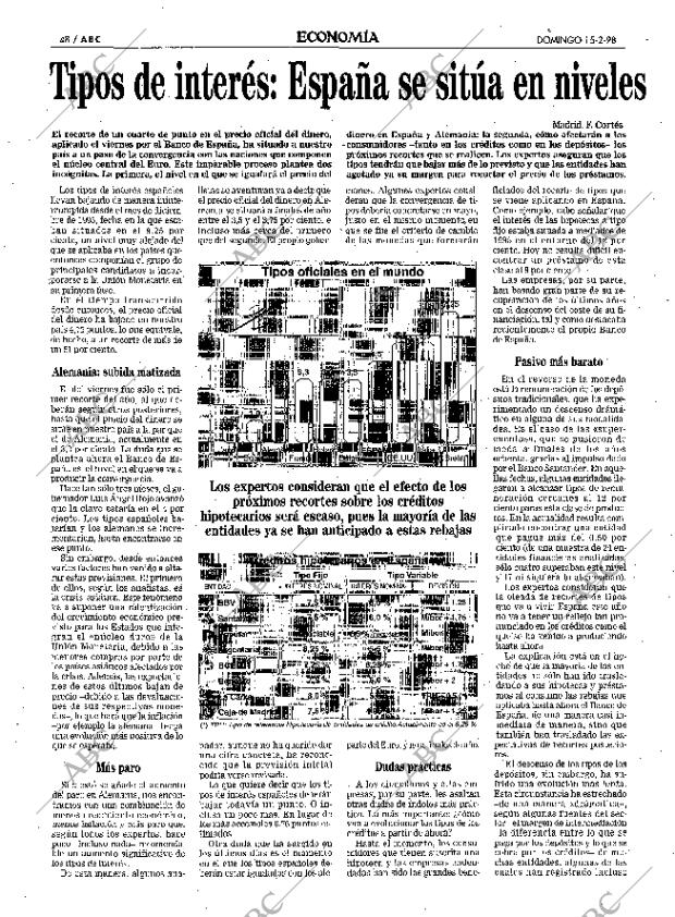 ABC MADRID 15-02-1998 página 48