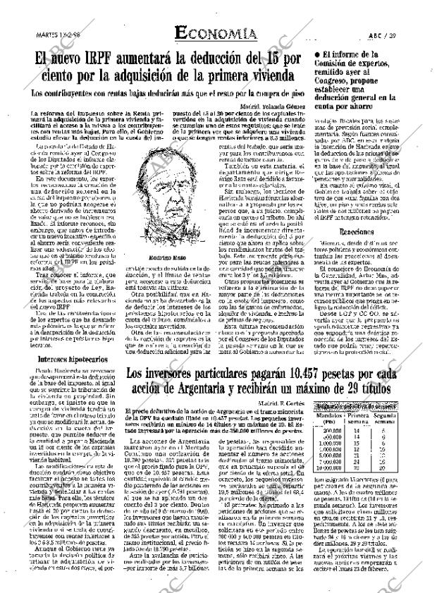 ABC MADRID 17-02-1998 página 39
