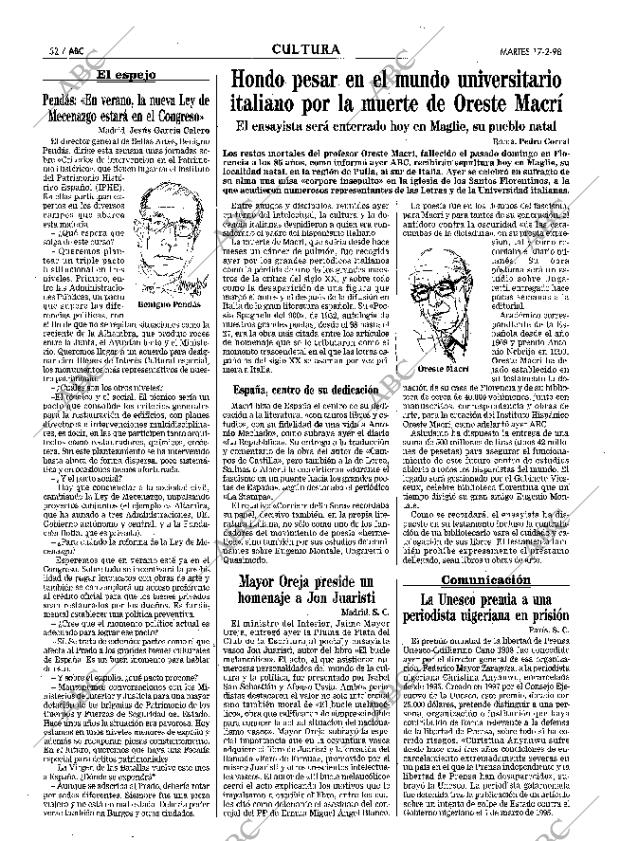 ABC MADRID 17-02-1998 página 52