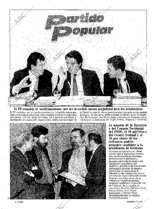 ABC MADRID 17-02-1998 página 6