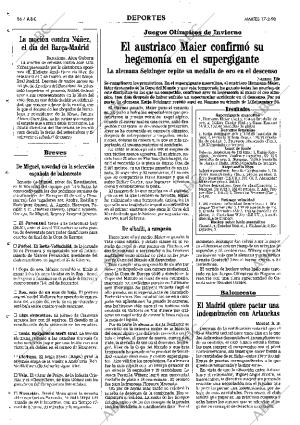 ABC MADRID 17-02-1998 página 86