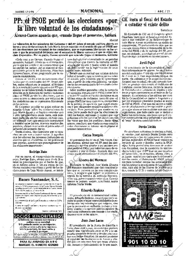 ABC SEVILLA 17-02-1998 página 23