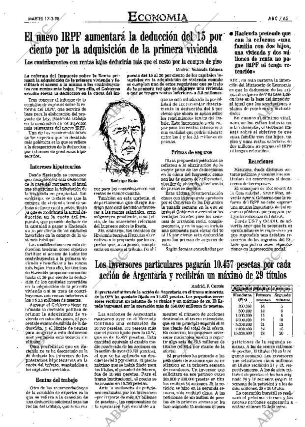 ABC SEVILLA 17-02-1998 página 65