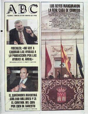 ABC MADRID 20-02-1998 página 1