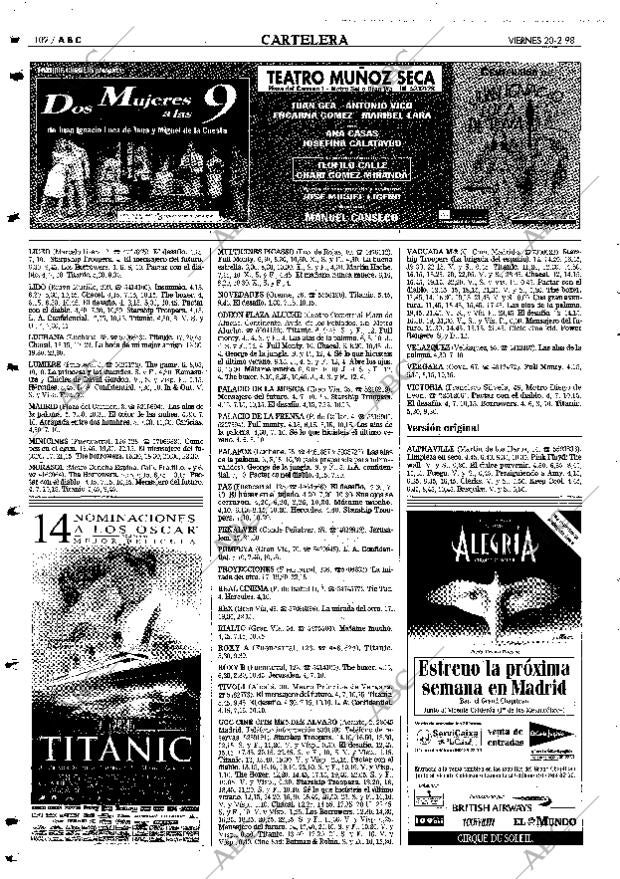 ABC MADRID 20-02-1998 página 102