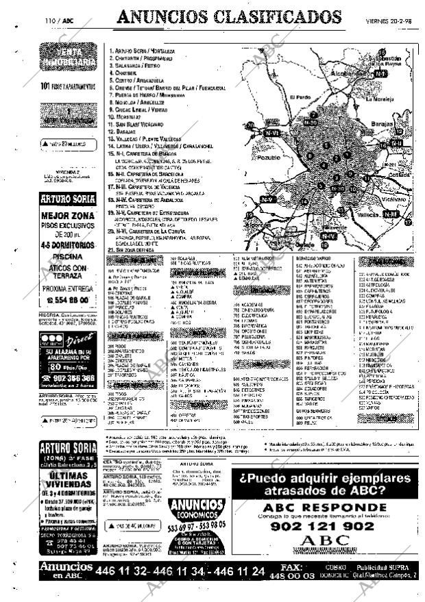 ABC MADRID 20-02-1998 página 110
