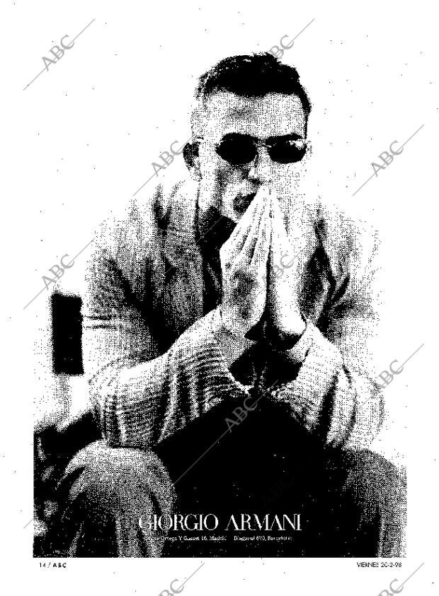 ABC MADRID 20-02-1998 página 14