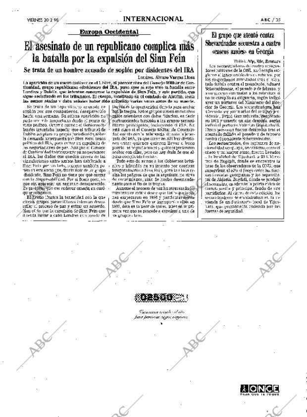 ABC MADRID 20-02-1998 página 35