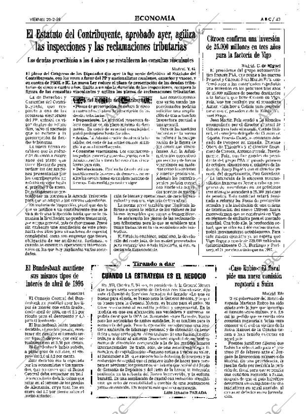 ABC MADRID 20-02-1998 página 43