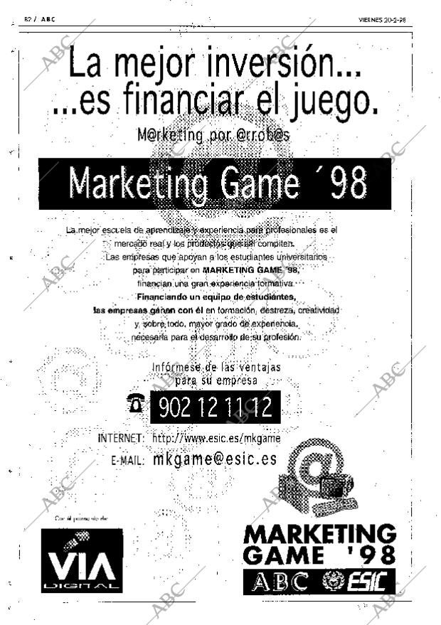 ABC MADRID 20-02-1998 página 82