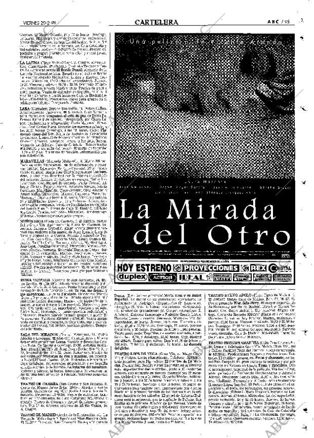 ABC MADRID 20-02-1998 página 95
