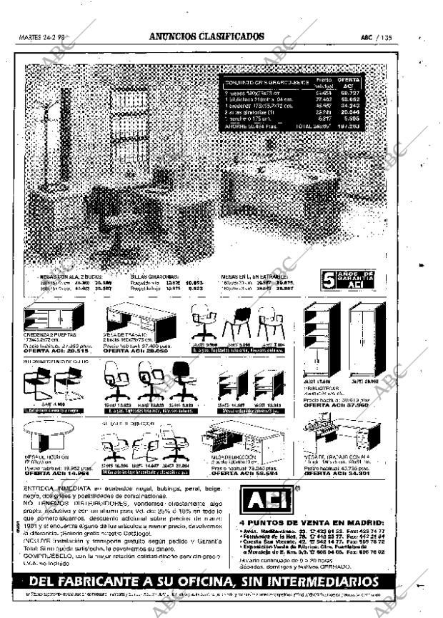 ABC MADRID 24-02-1998 página 135