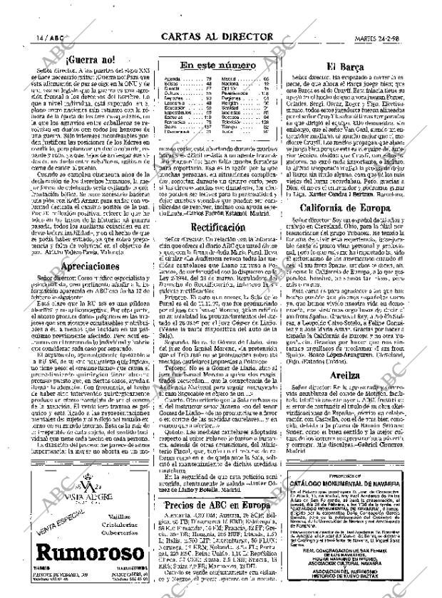 ABC MADRID 24-02-1998 página 14