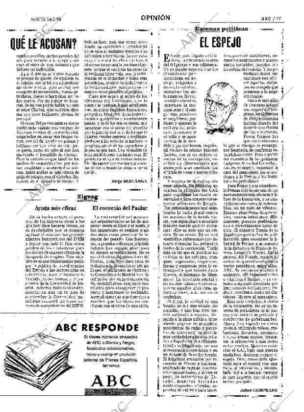 ABC MADRID 24-02-1998 página 17