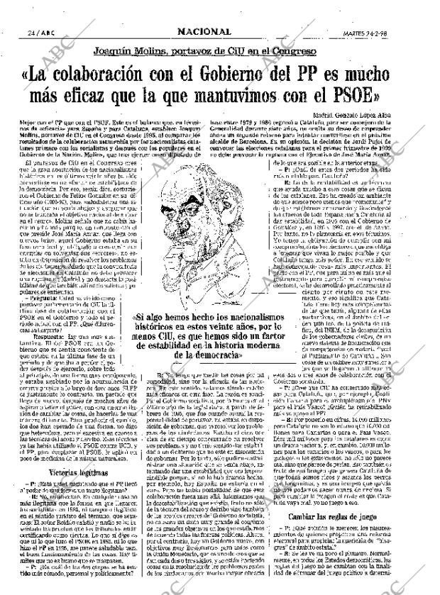 ABC MADRID 24-02-1998 página 24