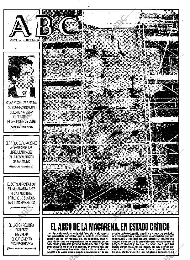 ABC SEVILLA 25-02-1998 página 1