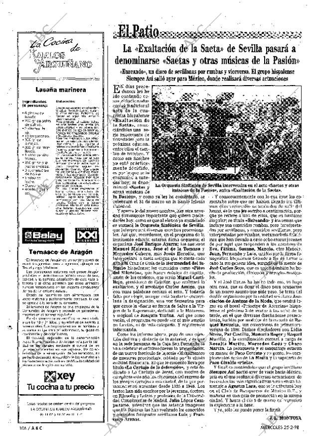 ABC SEVILLA 25-02-1998 página 106