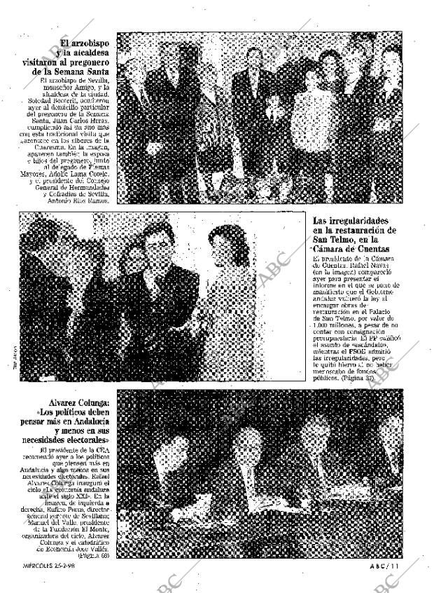 ABC SEVILLA 25-02-1998 página 11