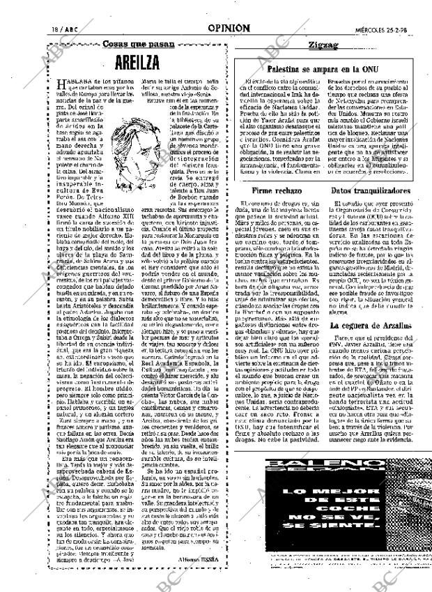 ABC SEVILLA 25-02-1998 página 18
