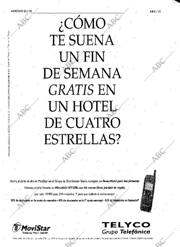 ABC SEVILLA 25-02-1998 página 25