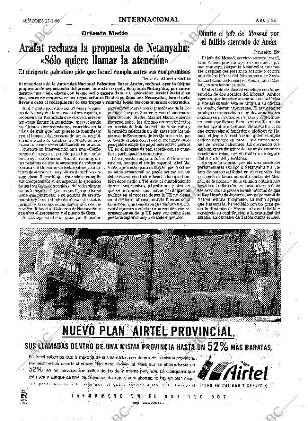 ABC SEVILLA 25-02-1998 página 33