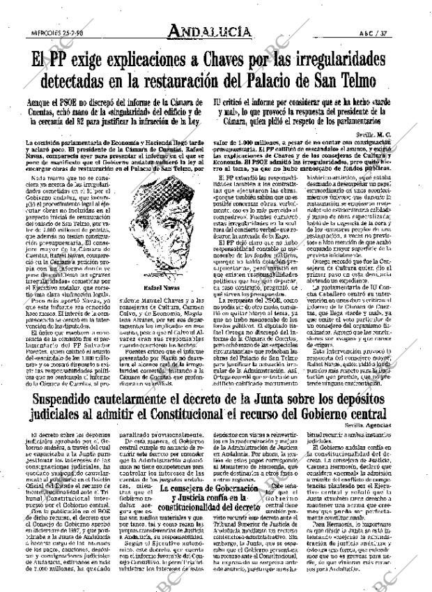 ABC SEVILLA 25-02-1998 página 37