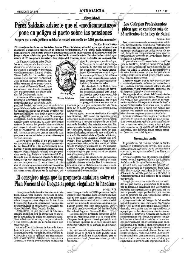 ABC SEVILLA 25-02-1998 página 39