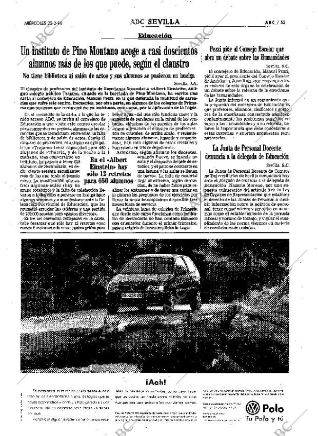 ABC SEVILLA 25-02-1998 página 53