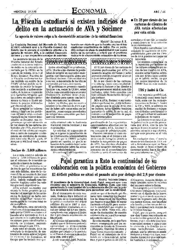 ABC SEVILLA 25-02-1998 página 65