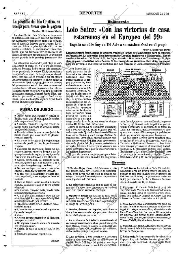 ABC SEVILLA 25-02-1998 página 84