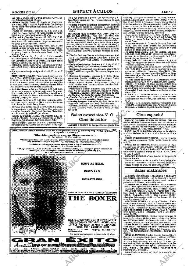 ABC SEVILLA 25-02-1998 página 91
