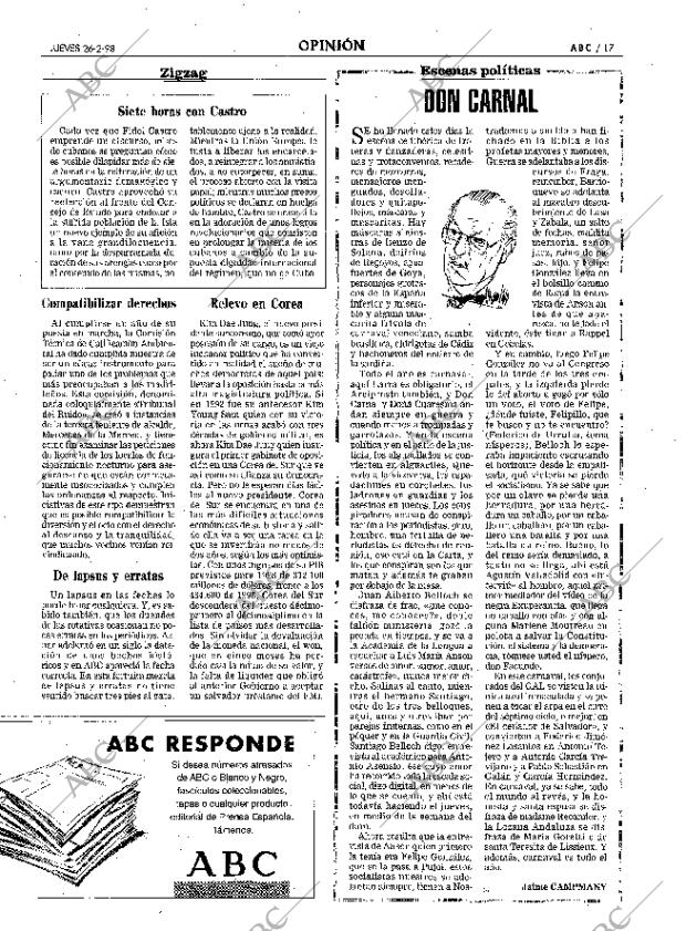 ABC MADRID 26-02-1998 página 17