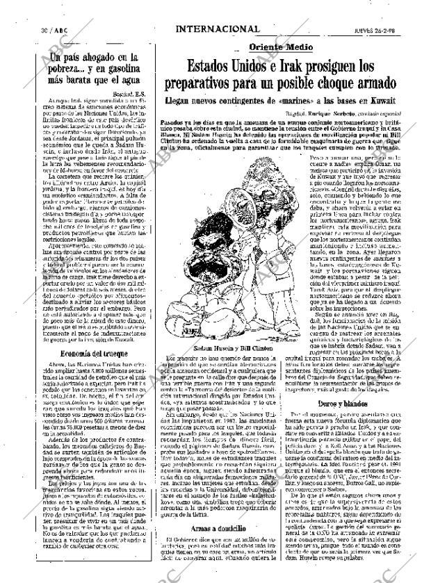 ABC MADRID 26-02-1998 página 30