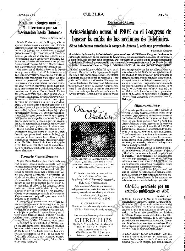 ABC MADRID 26-02-1998 página 51