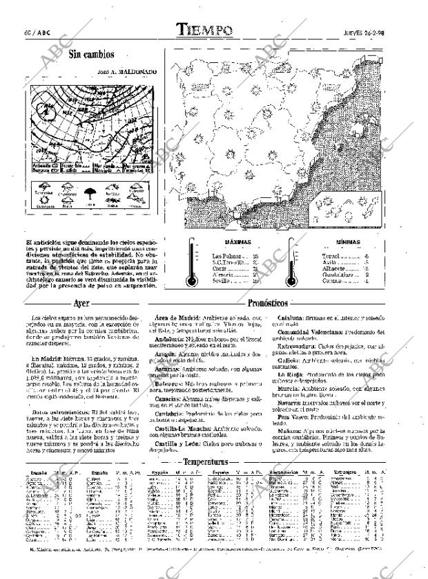 ABC MADRID 26-02-1998 página 60