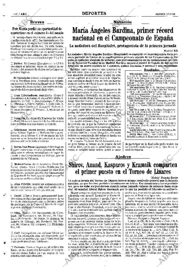 ABC MADRID 27-02-1998 página 110