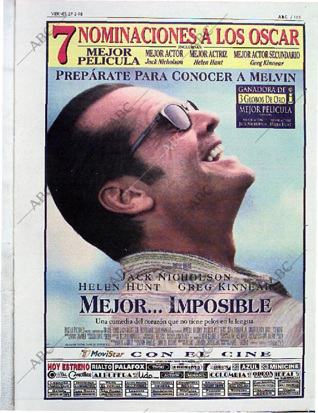 ABC MADRID 27-02-1998 página 115