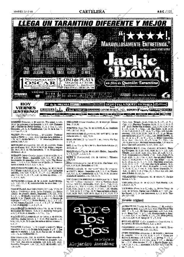 ABC MADRID 27-02-1998 página 125