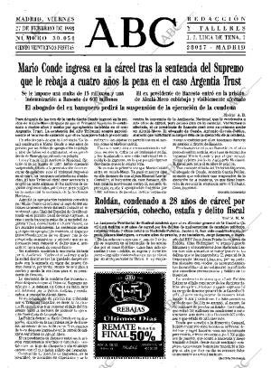 ABC MADRID 27-02-1998 página 13