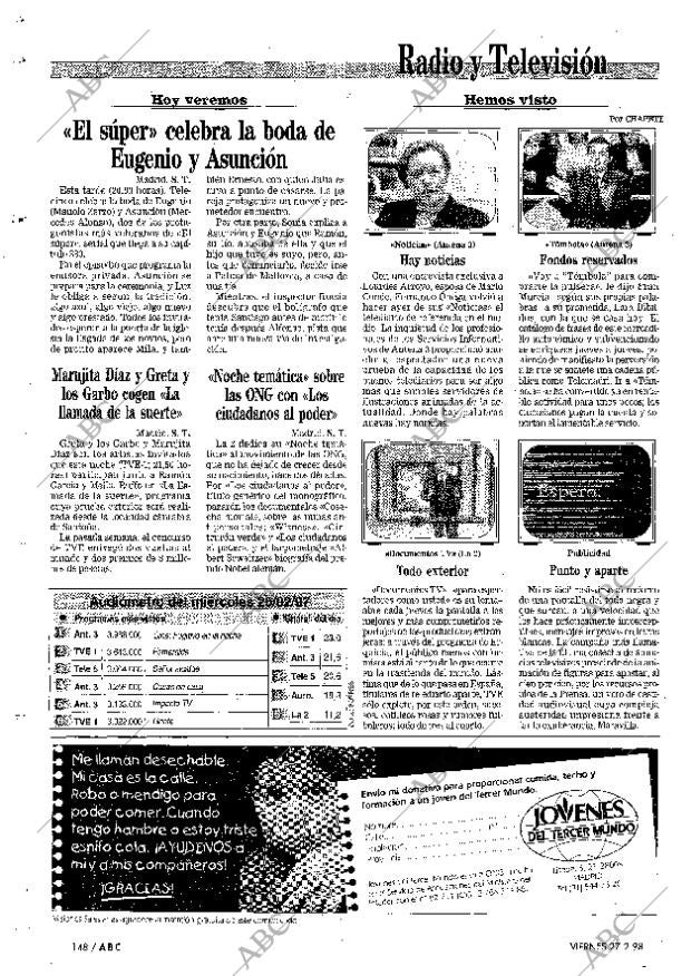 ABC MADRID 27-02-1998 página 148