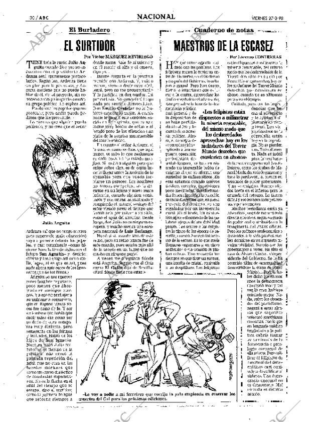 ABC MADRID 27-02-1998 página 30