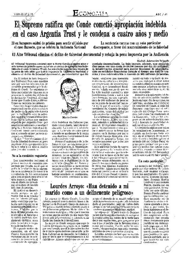 ABC MADRID 27-02-1998 página 41