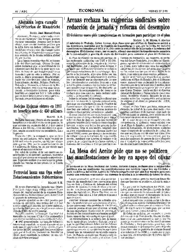 ABC MADRID 27-02-1998 página 46