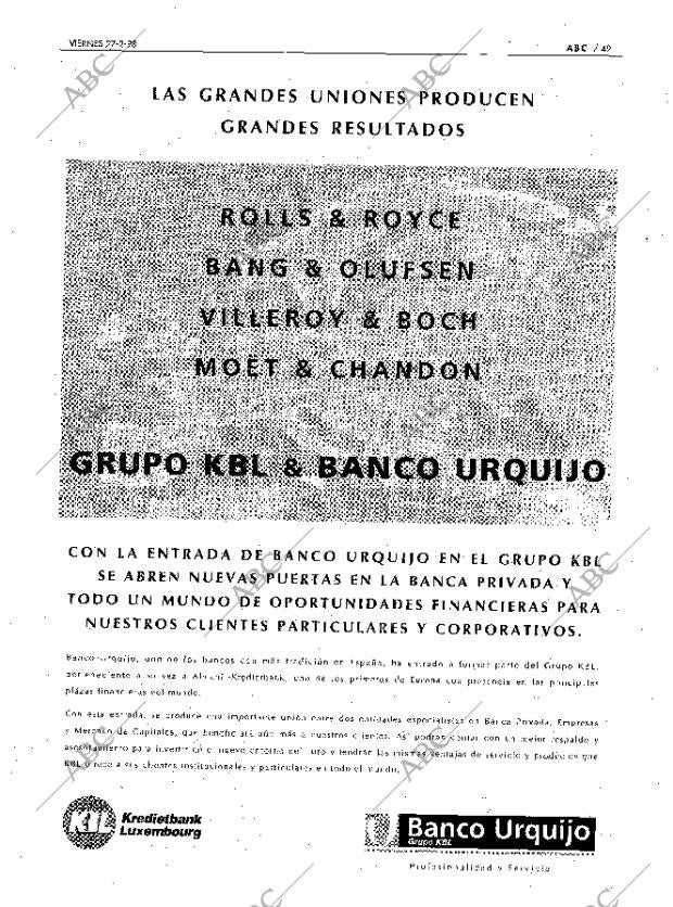 ABC MADRID 27-02-1998 página 49
